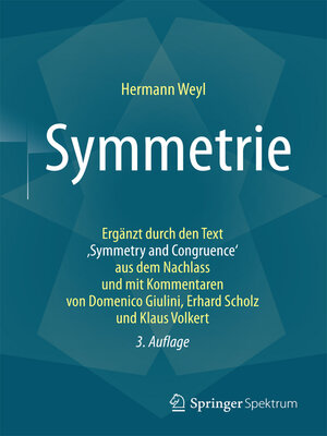 cover image of Symmetrie
